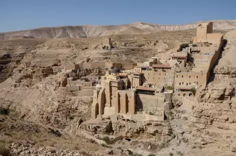 Monastère de Mar Saba, montagnes de Judée - Palestine