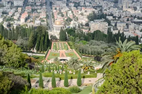 Jardins bahaïs à Haïfa - Israël
