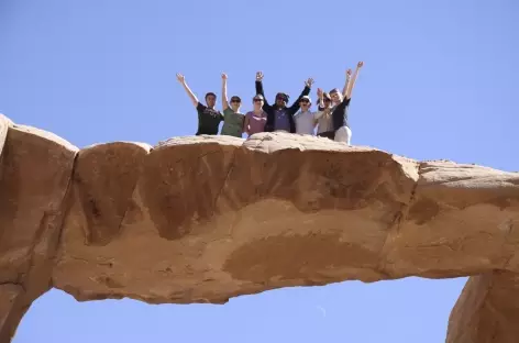 Arche d'Umm Fruth, désert du Wadi Rum - Jordanie