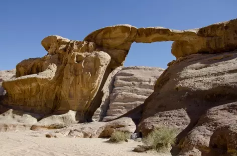 Arche rocheuse d'Umm fruth, Wadi Rum - Jordanie