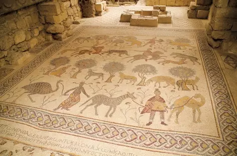 Mosaïque à Madaba - Jordanie