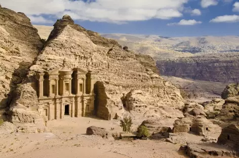 Le Deir à Pétra - Jordanie