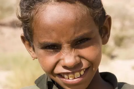 Jeune bédouin, Wadi Dana - Jordanie