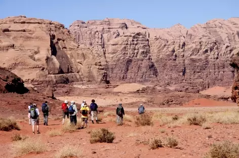 Trek dans le Désert du Wadi Rum - Jordanie