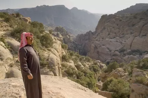 Vers le village de Dana - Jordanie