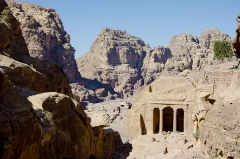 Pétra, montée vers le Haut-Lieu du Sacrifice - Jordanie