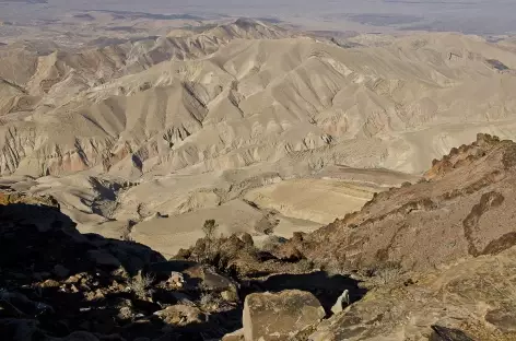 Vue sur le Wadi Araba - Jordanie - 