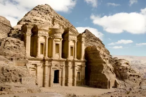 Le Deir à Pétra - Jordanie