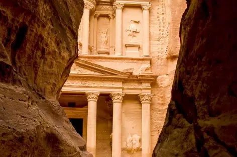 Pétra, le Trésor depuis le Siq - Jordanie - 