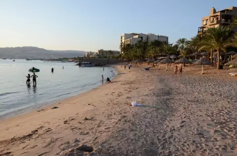 Plage à Aqaba - Jordanie - 