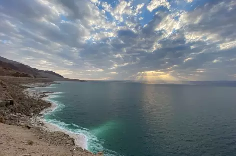 Vue sur la mer Morte - Jordanie - 