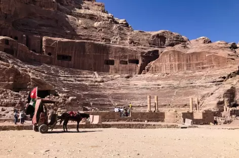 Le théatre à Pétra - Jordanie