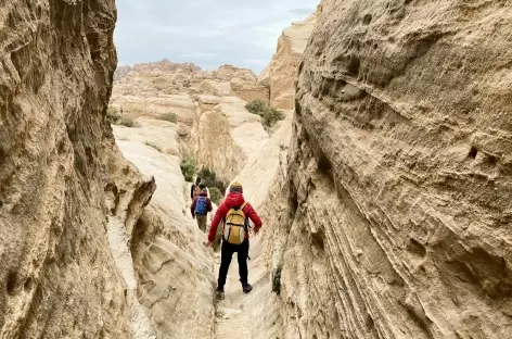 Randonnée sur le Shaq Al Reesh trail, réserve de Dana - Jordanie