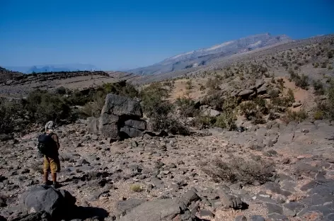 Trek entre Sharaf Al Alamain et Misfat - Oman