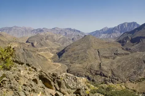 Vers le col de Sharaf Al Alamain - Oman