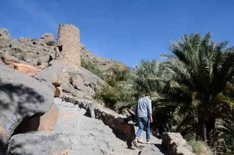Village de montagne de Misfat Al Abreyeen - Oman
