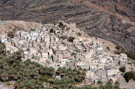 Village de Balad Sit, vallée de Wadi Bani Awf - Oman