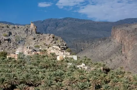 Village et palmeraie de Misfat Al Abreyeen - Oman - 