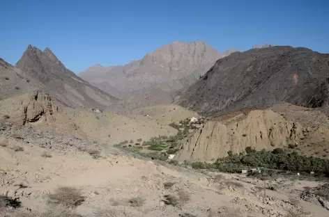 Montagnes du Wadi Bani Awf - Oman