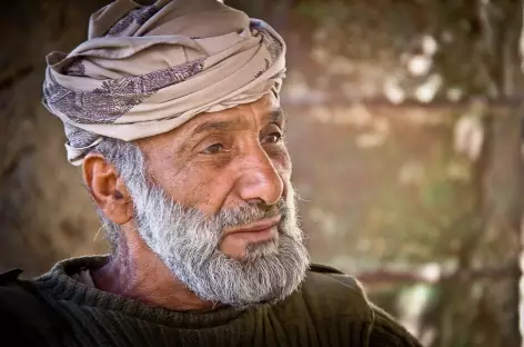 Rencontre avec un chawi du Wadi Bani Awf - Oman