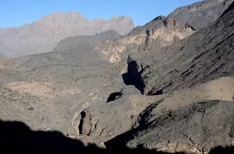 Snake Canyon, montagnes du Wadi Bani Awf - Oman