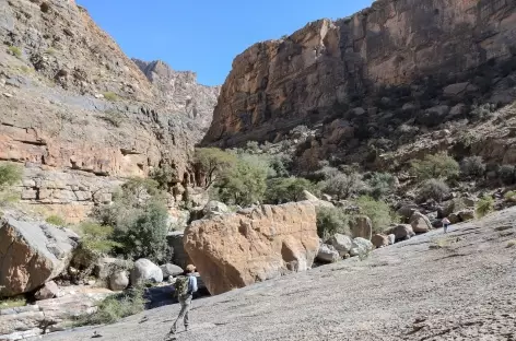 Trek dans la palmeraie de Masirat Ash Shirayqiyyin - Oman