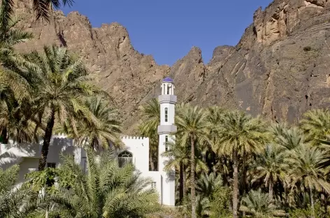 Village de Balad Sit, montagnes du Wadi Bani Awf - Oman