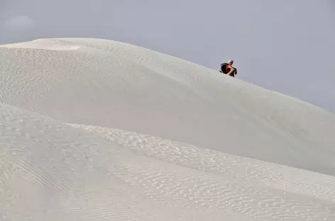 Marche dans le Désert Blanc - Oman