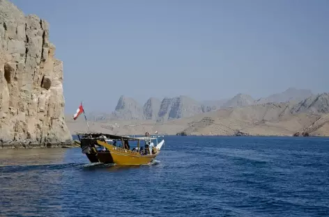 Sortie en boutre dans les fjords du Musandam - Oman
