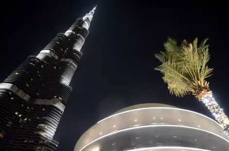 Burj Khalifa de nuit - Dubaï