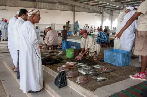 Souk aux poissons de Muttrah - Oman