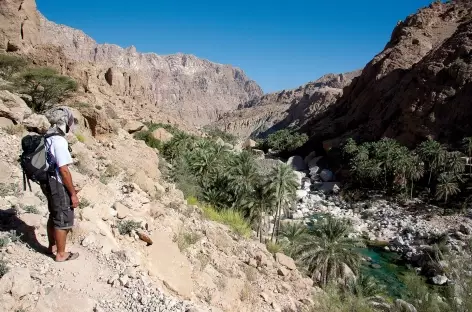 Rando dans le Wadi Bani Khalid - Oman