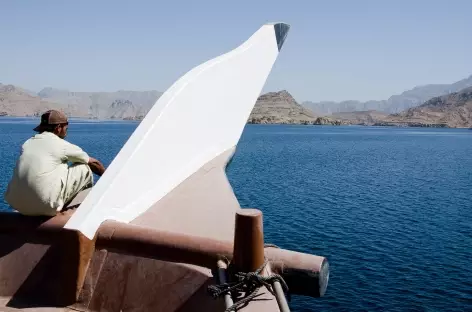 Sortie en boutre dans les fjords du Musandam - Oman