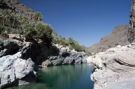 Vasque de Wadi Tiwi - Oman