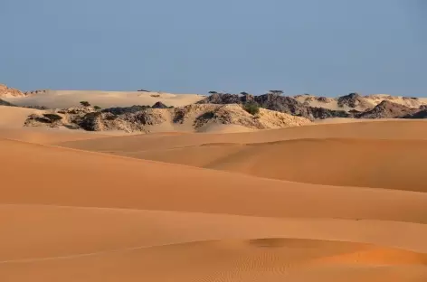 En bordure du Désert Blanc - Oman