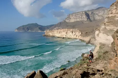 Randonnée côtière vers Fizayah - Oman