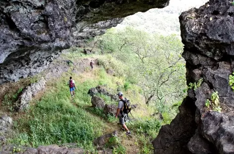 Randonnée vers le cirque d'Al Hautah - Oman