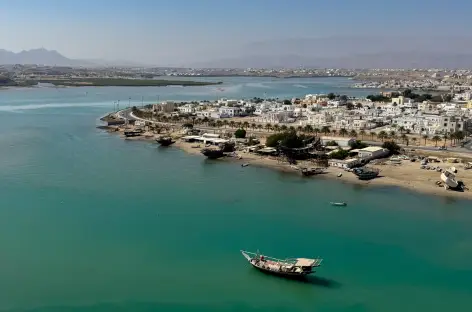 Sur les hauteurs de Sur - Oman