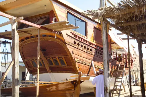 Chantier naval de Sur - Oman