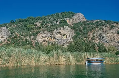 Tombeaux lyciens de Caunos - Turquie