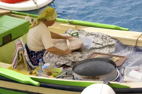 Fabrication de galettes - Turquie