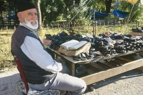 Marchand de chaussures à Erzurum