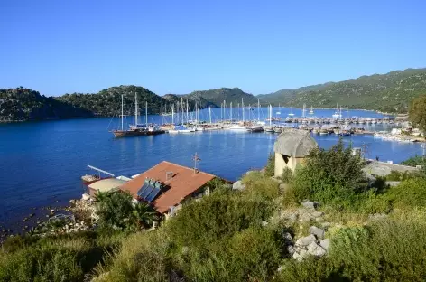 Port d'Üçagiz, Lycie - Turquie