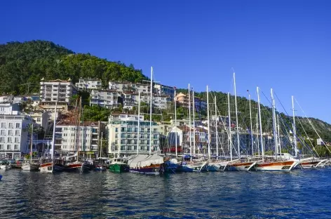 Port de plaisance de Fethiye, Lycie - Turquie