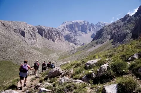 Montée au plateau de Yedigoller, Massif du Taurus - Turquie