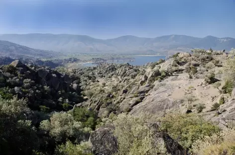 Marche sur les hauteurs du lac de Bafa - Turquie