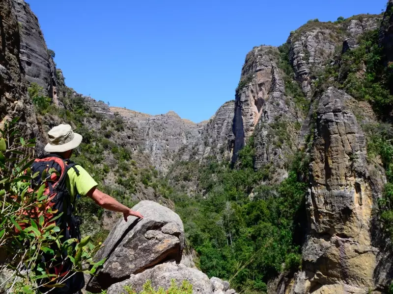 Trek sauvage dans le nord du massif du Makay - Madagascar , &copy; Julien Erster - TIRAWA 