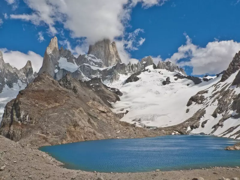 La laguna de los Tres dans le PN des Glaciers - Argentine, &copy; Christian Juni - TIRAWA 