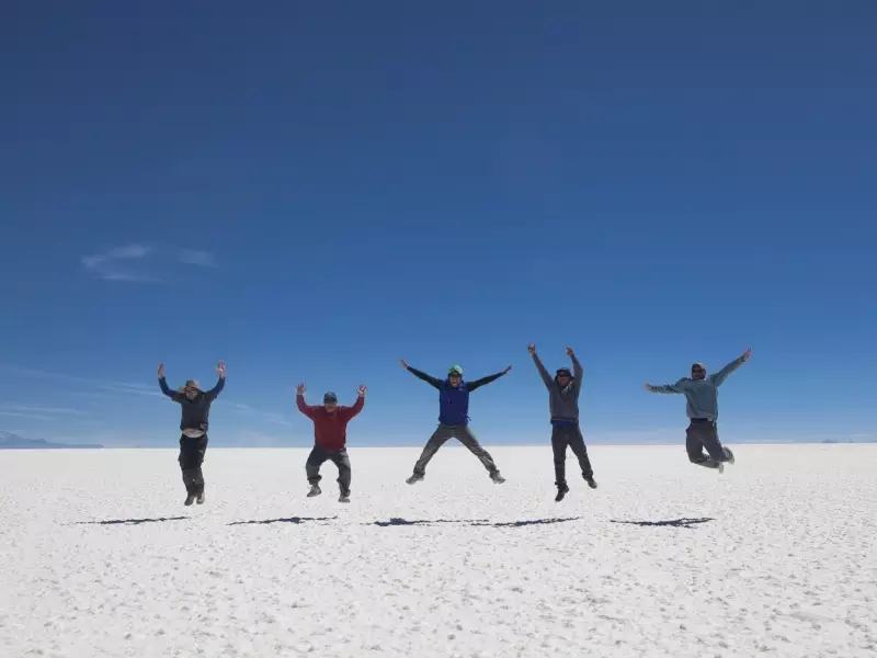 Sur le salar d'uyuni - Bolivie, &copy; Christian Juni - TIRAWA 