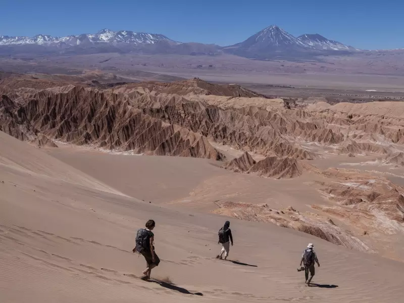 Balade dans la Cordillère de Sel à San Pedro de Atacama - Chili, &copy; Christian Leroy - Tirawa 